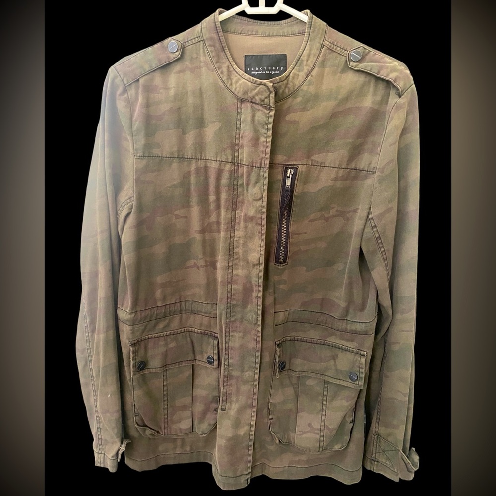 Sanctuary Camouflage Women’s Jacket